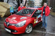 Rallye Český Krumlov: Nový Renault Clio s reklamou na nadcházející 41. Rallye Český Krumlov 2013